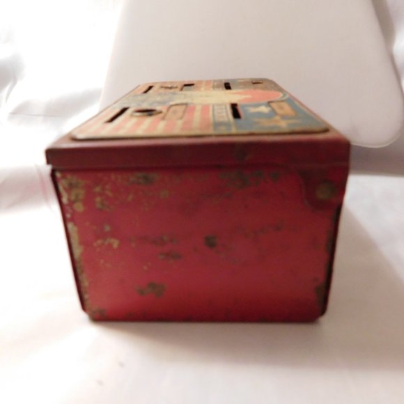 Vintage Marx Toys Budget Bank Stars and Stripes US Capital - Picture 4 of 8
